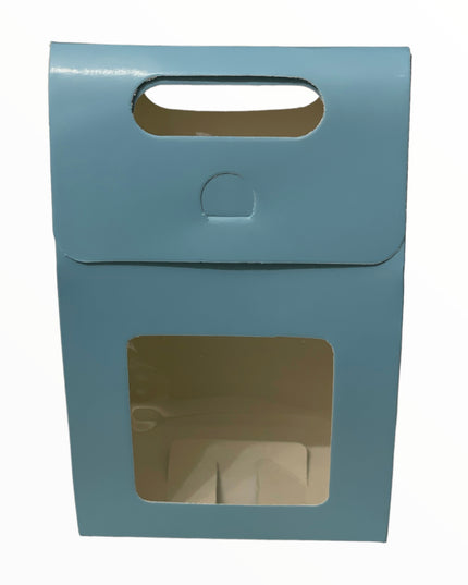 Pungă cadou cu fereastră 12/set  15cm