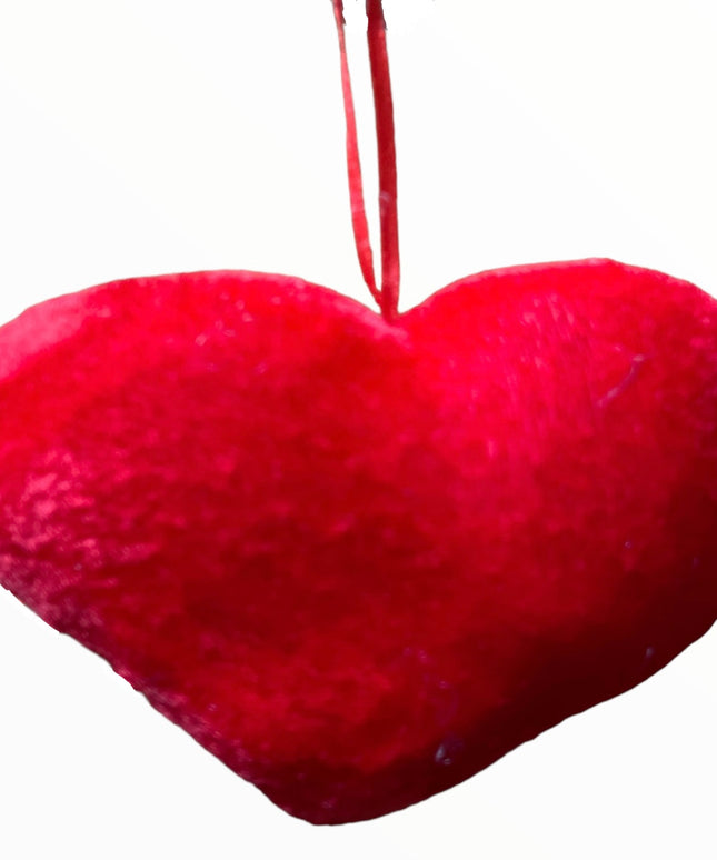 Inimă de pluș 12/set. 13cm