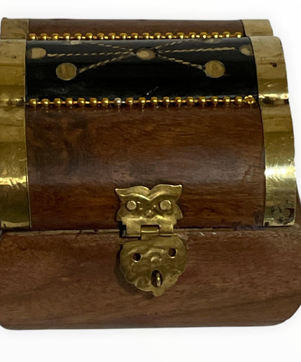 Cufar lemn Palisandru 8cm