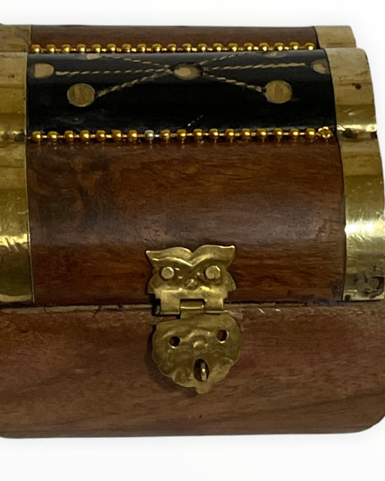 Cufar lemn Palisandru 8cm