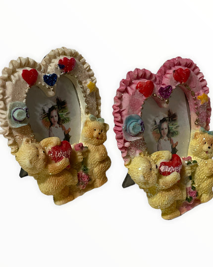 Ramă foto ursuleți 2/set 12 cm