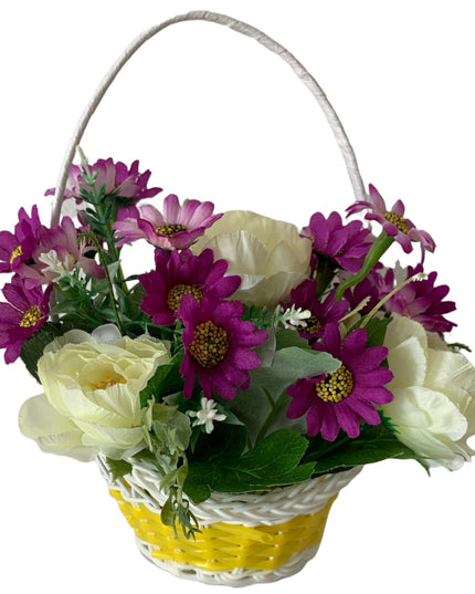 Coș plastic cu toartă 11cm