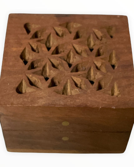 Cutie lemn Palisandru 5cm