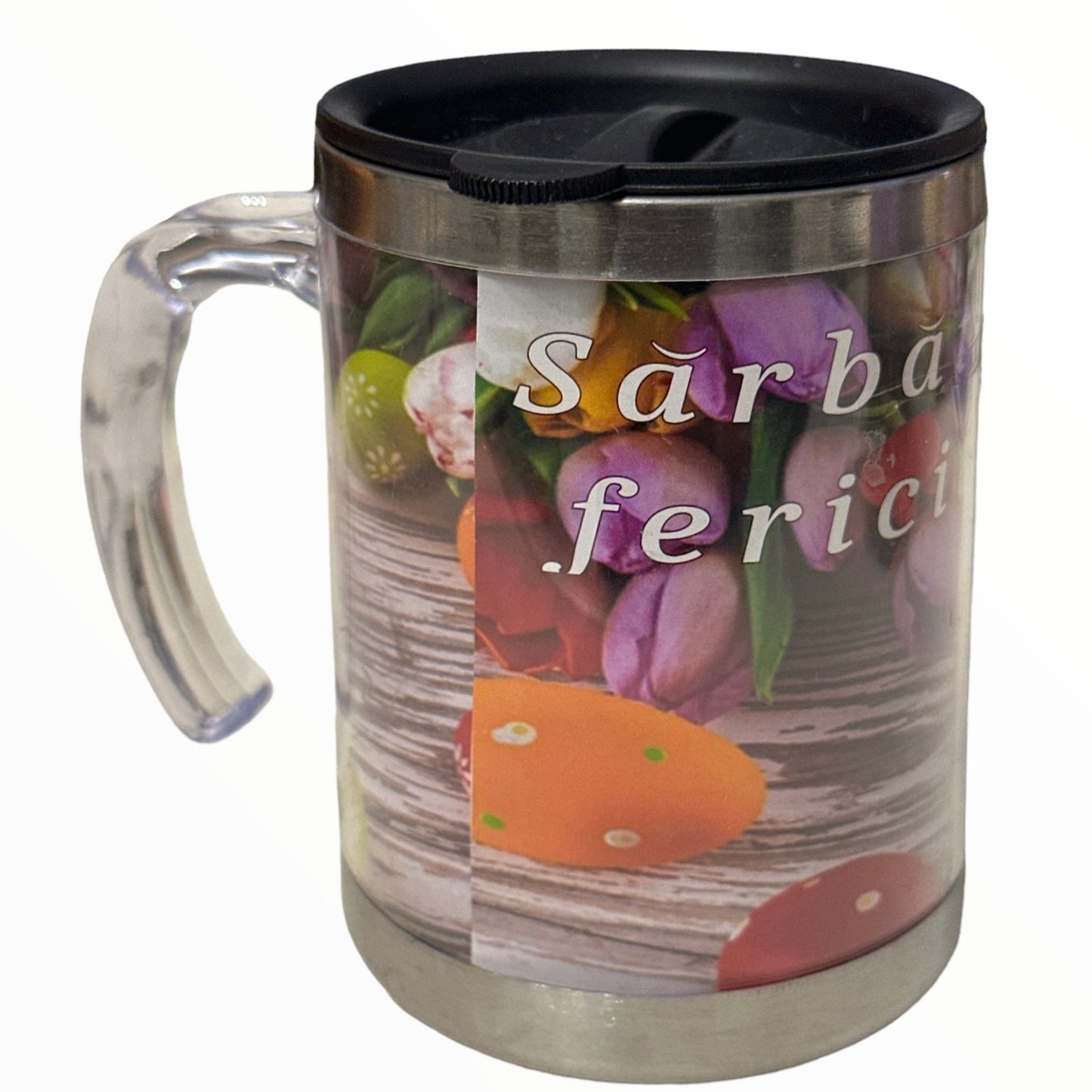 Cană-Termos” Sărbători fericite ! “ 400ml