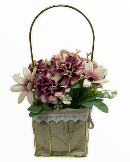 Aranjament Hortensie F03. 26cm