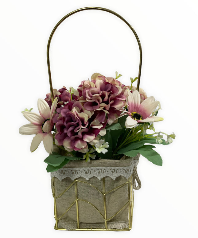 Aranjament Hortensie F03. 26cm