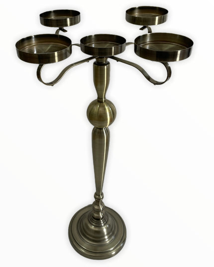 Suport lumânare metal VINTAGE 70cm