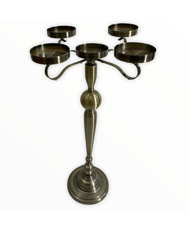 Suport lumânare metal VINTAGE 70cm