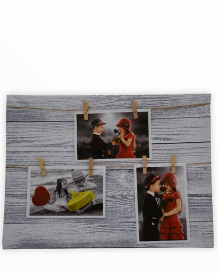 Tablou - ramă foto cârlige multicolor 40/29cm