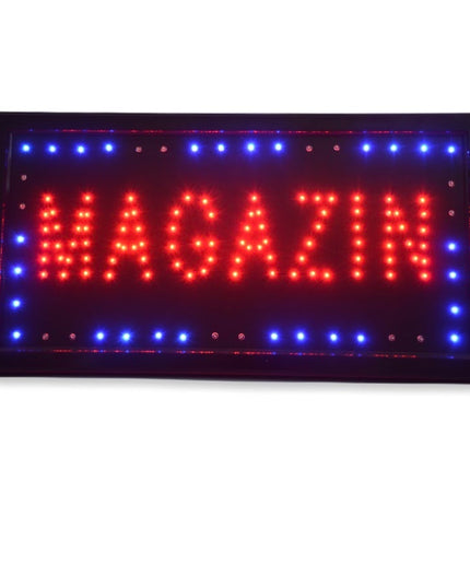 Tablou luminos reclamă MAGAZIN