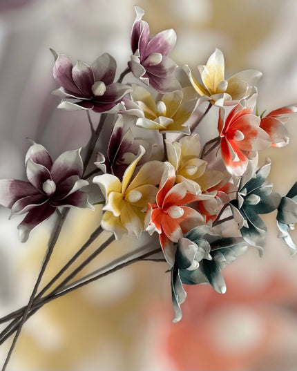 Floare fir cauciuc 96 x 20cm