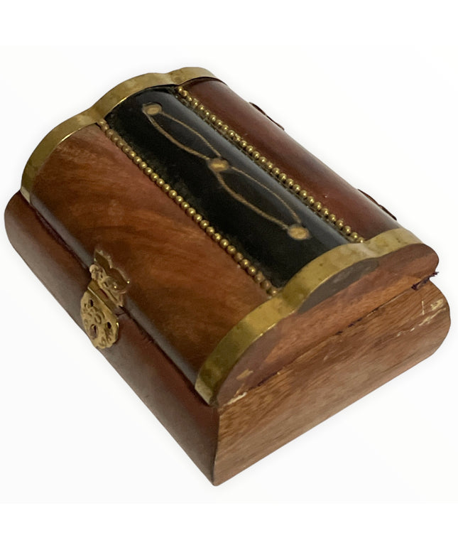 Cufar lemn Palisandru 9cm