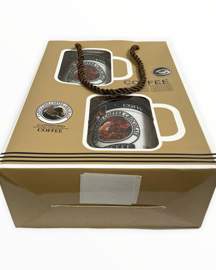 Set cadou 2 căni cu linguriță CH6