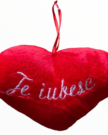 Inimă de pluș 12/set. 13cm