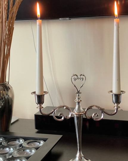 Suport lumânare Alpaca 2 brate