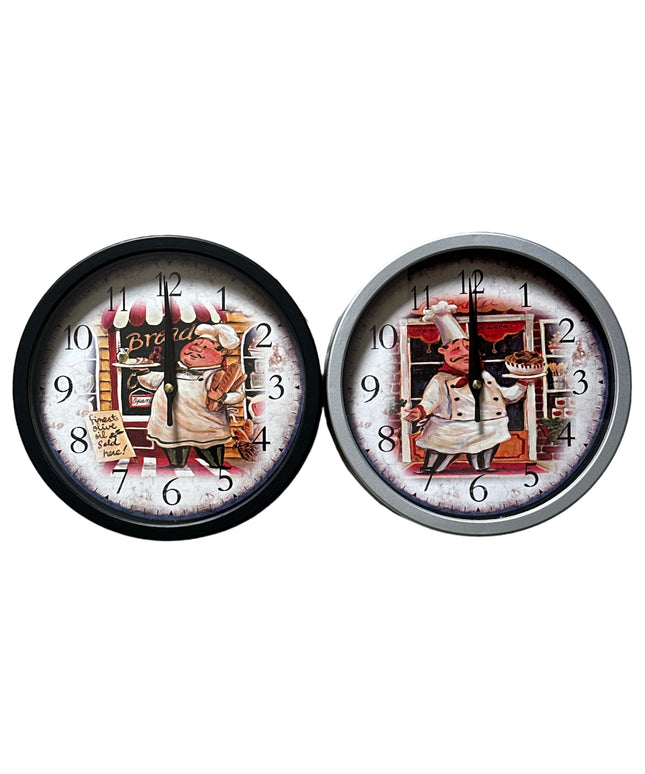 Ceas perete plastic Bucătar 552 LS