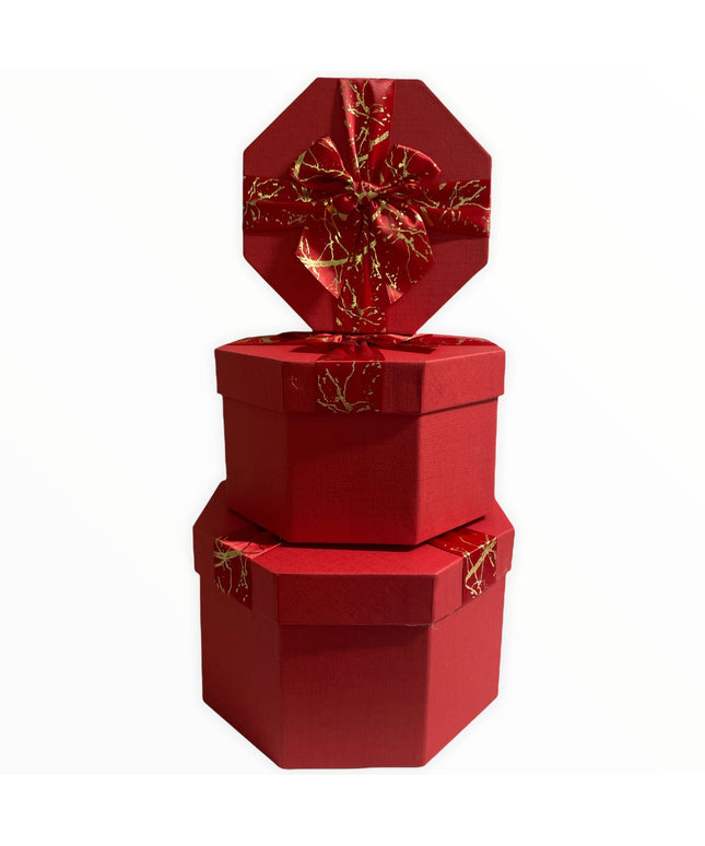 Cutie cadou Octogon 3/set. 21cm. 10395-3