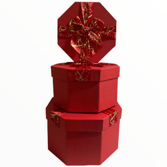 Cutie cadou Octogon 3/set. 21cm. 10395-3