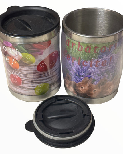 Halbă-termos “Sărbători fericite !“ 400ml