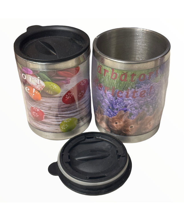 Halbă-termos “Sărbători fericite !“ 400ml