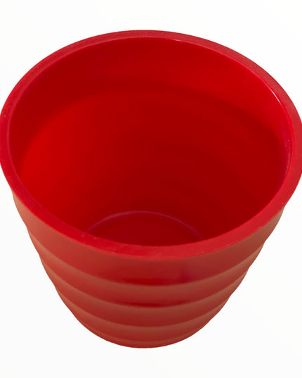 Ghiveci plastic color. 9cm