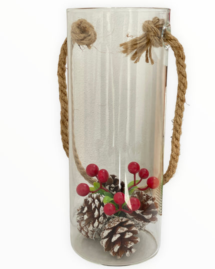 Cilindru de sticlă Hidroponic 25cm