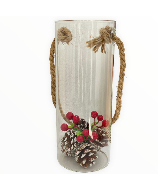 Cilindru de sticlă Hidroponic 25cm