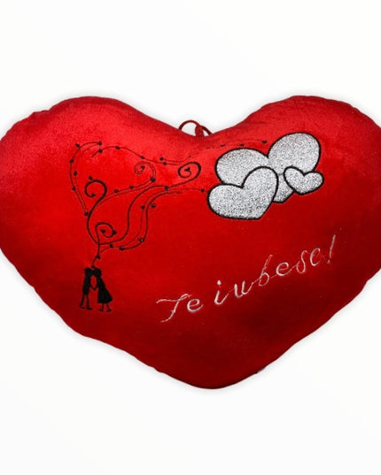 Inimă de pluș 40cm
