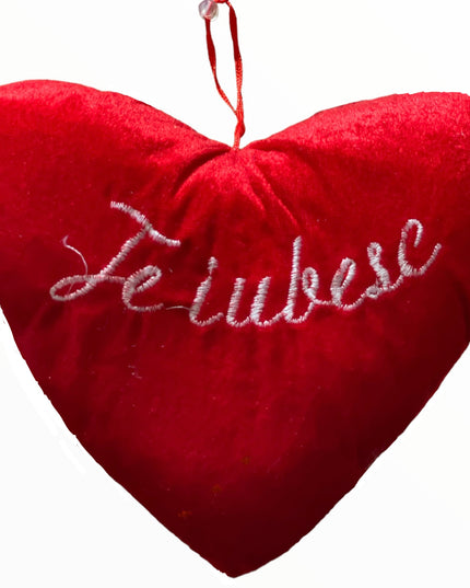 Inimă de pluș 20cm