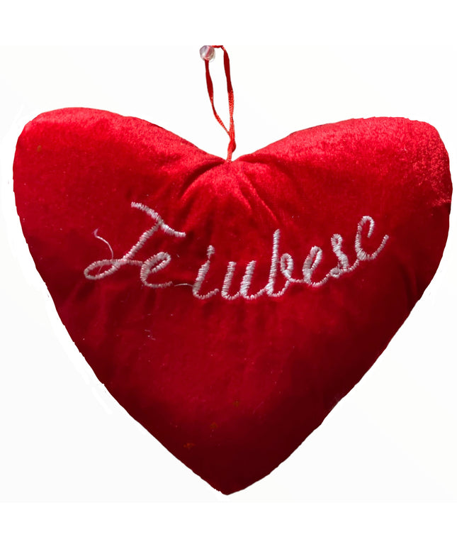 Inimă de pluș 20cm