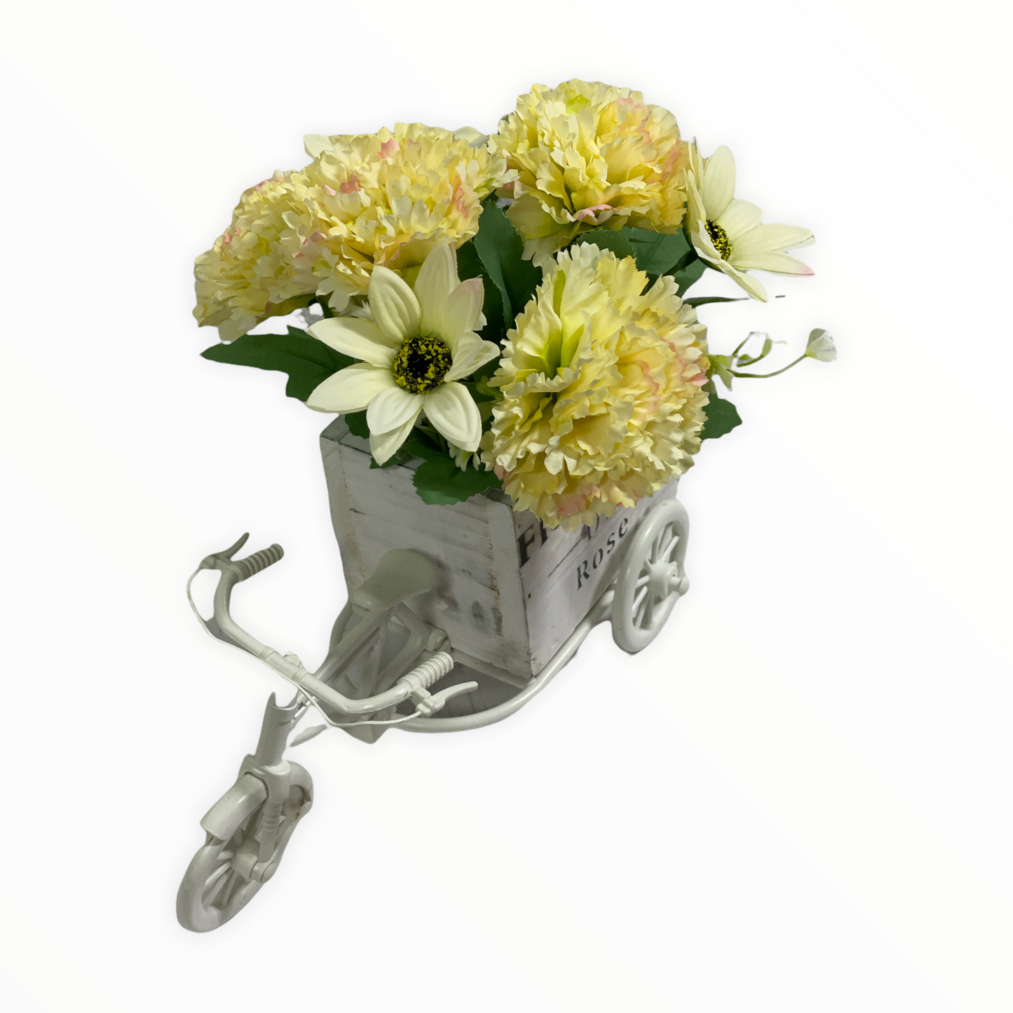 Aranjament floral bicicletă E26-1. 22cm