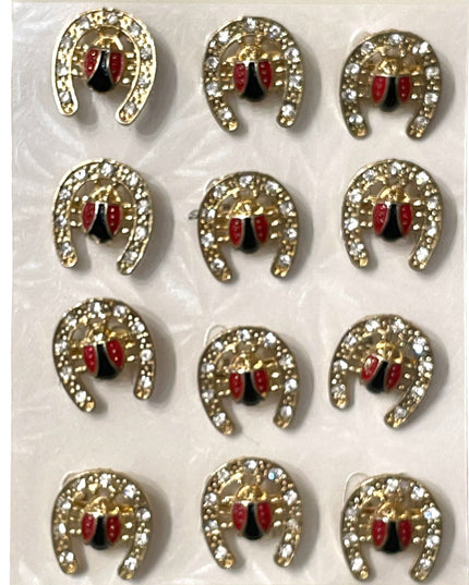 Mărțișor Potcoavă metal 12/set