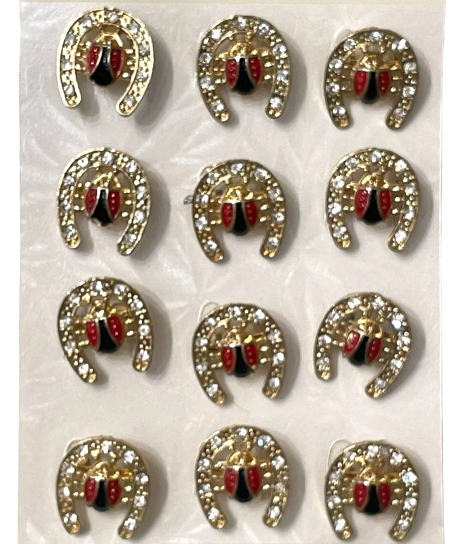 Mărțișor Potcoavă metal 12/set