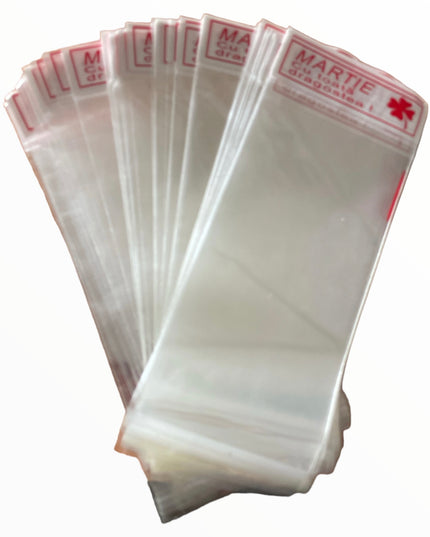 Pungi cu clapetă adezivă Martie lungime 14-30cm. 100/set