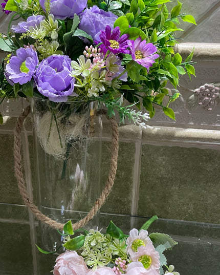 Cilindru de sticlă Hidroponic 20cm