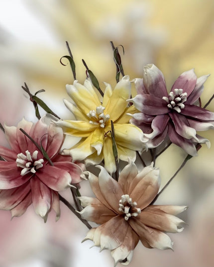 Floare fir cauciuc 83 x 27cm