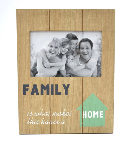Tablou rama foto FAMILY HOME 25cm