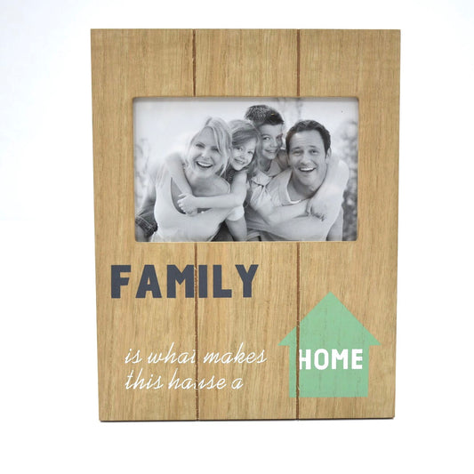 Tablou rama foto FAMILY HOME 25cm