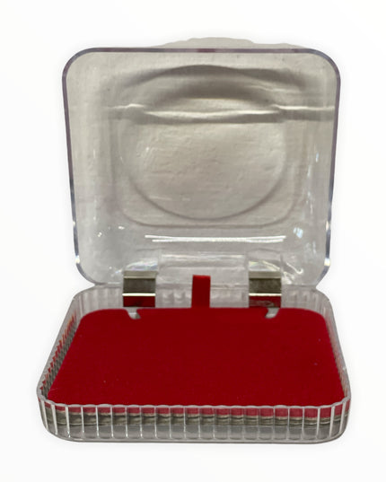 Cutie bijuterii plastic pătrată 9cm