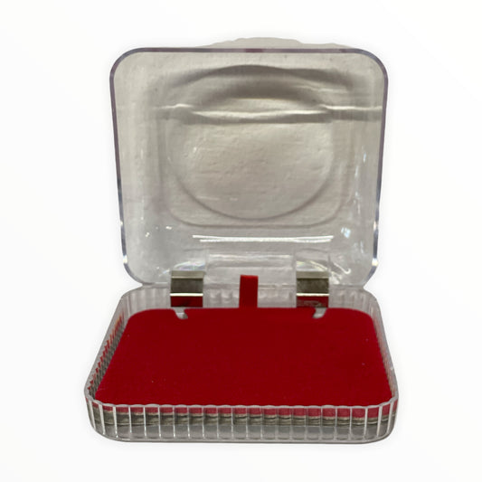 Cutie bijuterii plastic pătrată 9cm
