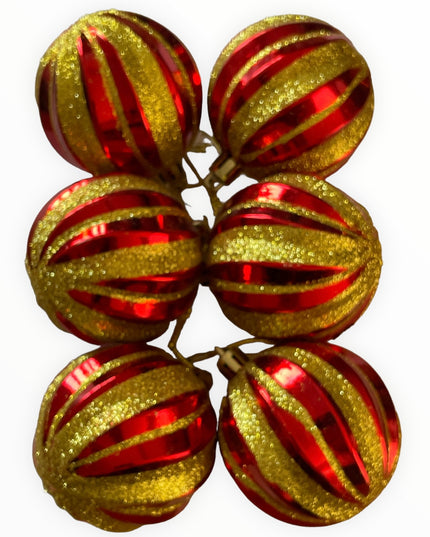 Glob plastic dungat 6/set. 6cm