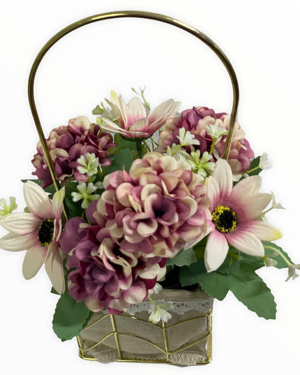 Aranjament Hortensie F03. 26cm