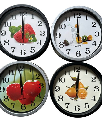 Ceas perete plastic Fructe 552S 20cm