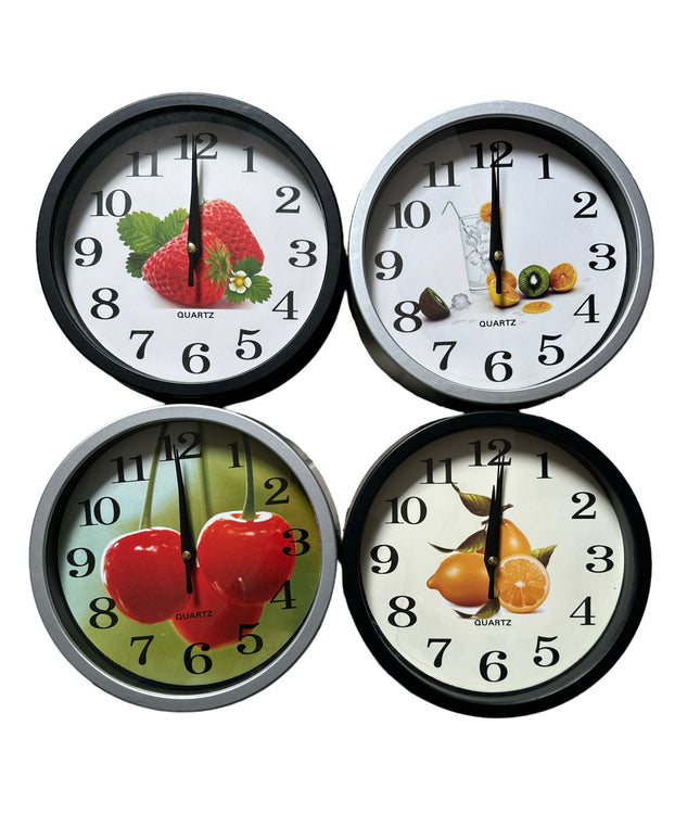 Ceas perete plastic Fructe 552S 20cm