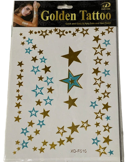 Tatuaje temporare Golden 18 x 12cm