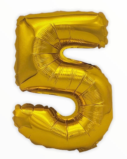 Balon 40cm cifra 5