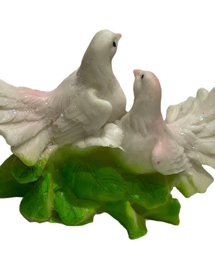 Porumbei pe trandafiri 8cm