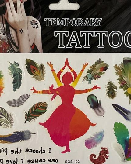Tatuaje temporare color 17 x 17cm