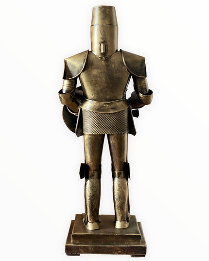 Armură Cavaler cu scut și sabie 43cm