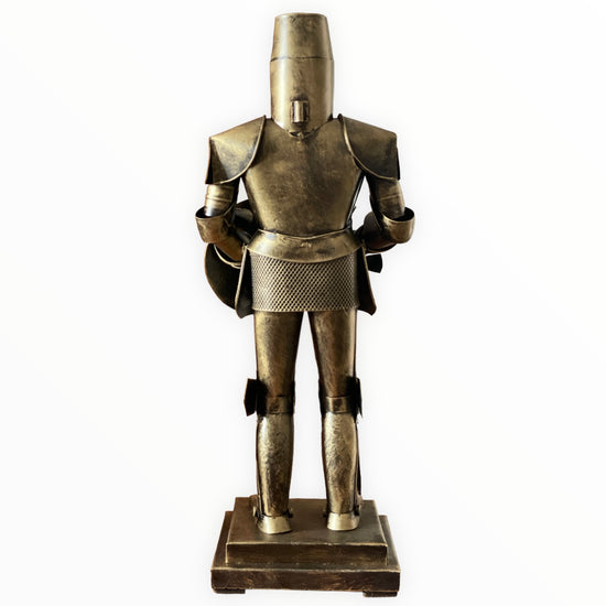 Armură Cavaler cu scut și sabie 43cm